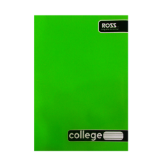 CUADERNO COLLEGE 80 HOJAS CALIGRAFIA HORIZONTAL 10 UNIDADES ROSS