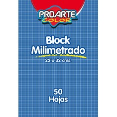 BLOCK MILIMETRADO 50 HOJAS PROARTE