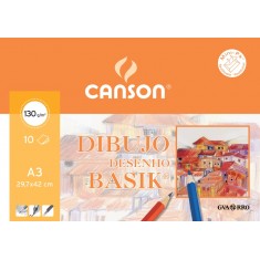 CARTULINAS DIBUJO BASIK A3 CANSON