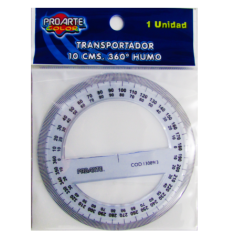 TRANSPORTADOR 10 CMS 360° PROARTE